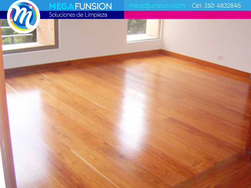 Brillado de pisos laminados y madera flotante Bogotá Megafunsion